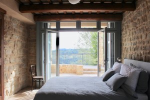 slaapkamer vakantiewoning Italië